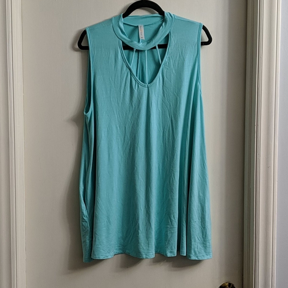 Blue tunic